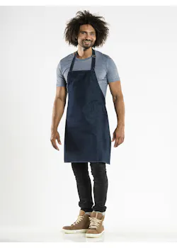 Chaud Devant Regular Schort Plain Blue Denim 
