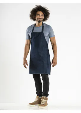 Chaud Devant Regular Schort Plain Blue Denim 