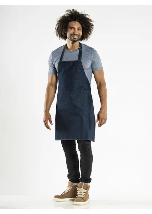 Chaud Devant Regular Schort Plain Blue Denim 
