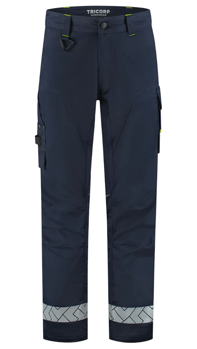 Marine/High Vis Geel