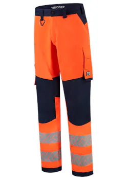 Tricorp Pantalon de travail Funct. Stretch High Vis Redefined Knieversterking 506119 thumbnail (vignette)