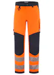 High Vis Oranje/Marineblauw