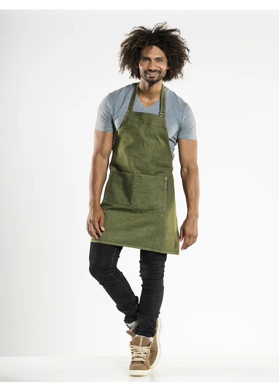 Chaud Devant Base Green Denim Shorts