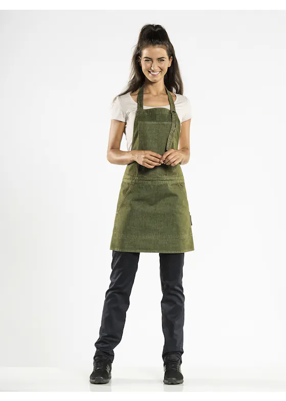 Chaud Devant Salopet Green Denim
