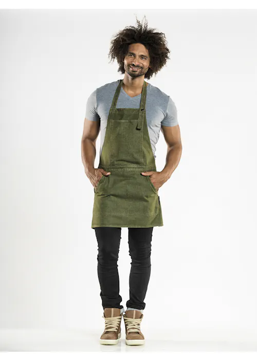 Chaud Devant Salopet Green Denim