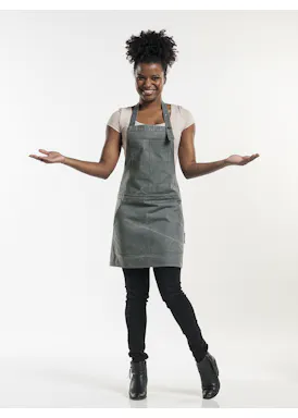 Chaud Devant Salopet Grey Denim