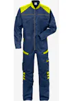 556-Marineblauw/hi-vis geel