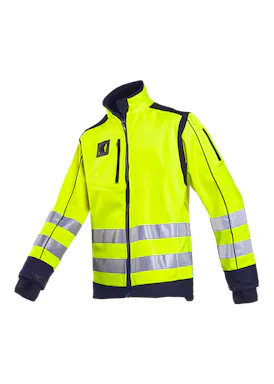 Sioen Signalisatie Softshell Jas Walney 521AA2TU1