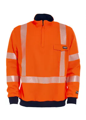 Tranemo Cantex 5270 89 Sweatshirt Hi-Vis, flammhemmend, antistatisch