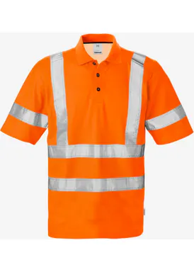 Fristads Hi Vis Poloshirt Klasse 3 7025 Phv
