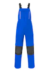 Korenblauw/Charcoal Grijs