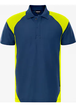 Fristads Green 300509 Heavy Poloshirt 7047 GPM UV-Bescherming Skarup miniatuur