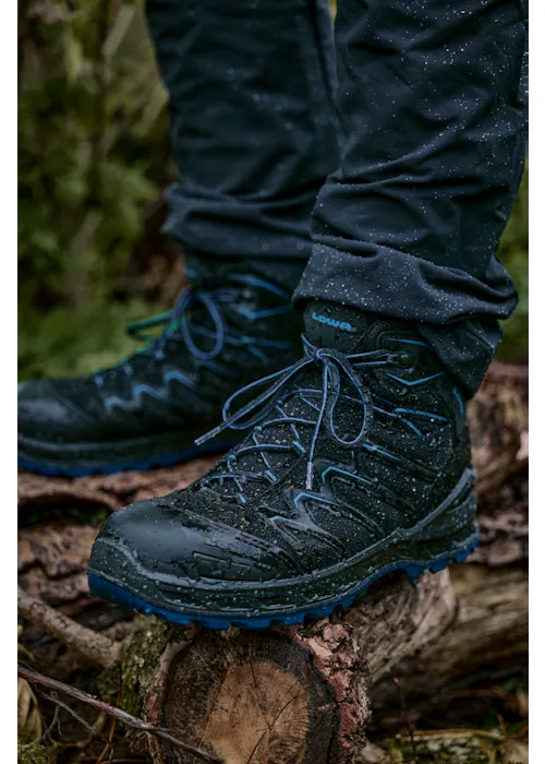 Lowa Larrox Work GTX Black-Blue Mid S3 CI