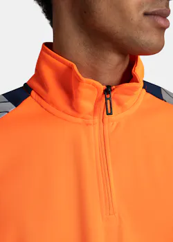 Tricorp 306106 Sweater Zip High Vis Industrieel Wasbaar Regular Fit Redefined miniatuur
