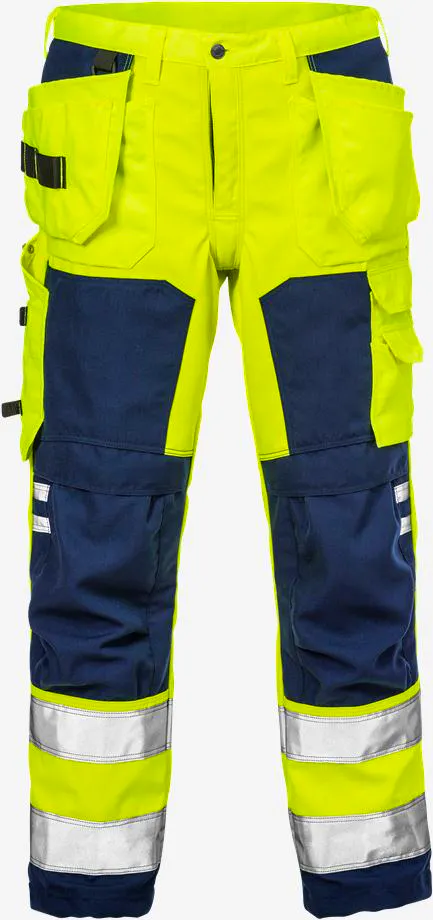 Hi-Vis Gelb/Marineblau