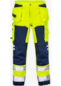 Fristads Hi Vis Softshell Werkbroek Klasse 2 2083 Wyh miniatuur