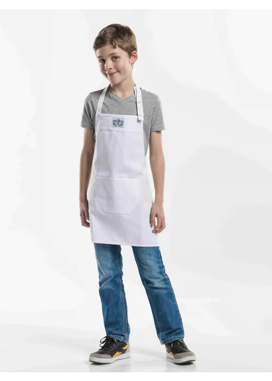 Chaud Devant Kids weiße Schürze