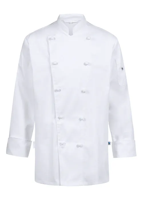 Greiff RF 5563 veste de cuisine boutons en tissu coupe standard stretch Gastro