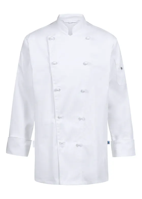 Greiff RF 5563 K?chebuis Stiffen Kn?pfe Regular Fit Stretch Gastro