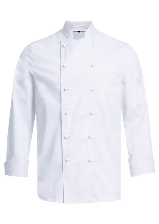 Greiff 5566 Kochjacke, doppelte Knopfleiste, Regular-Fit, Gastro