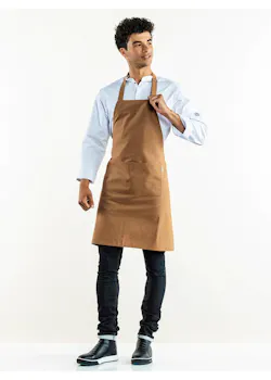 Chaud Devant Tablier Bib Base Chestnut W70 - L85