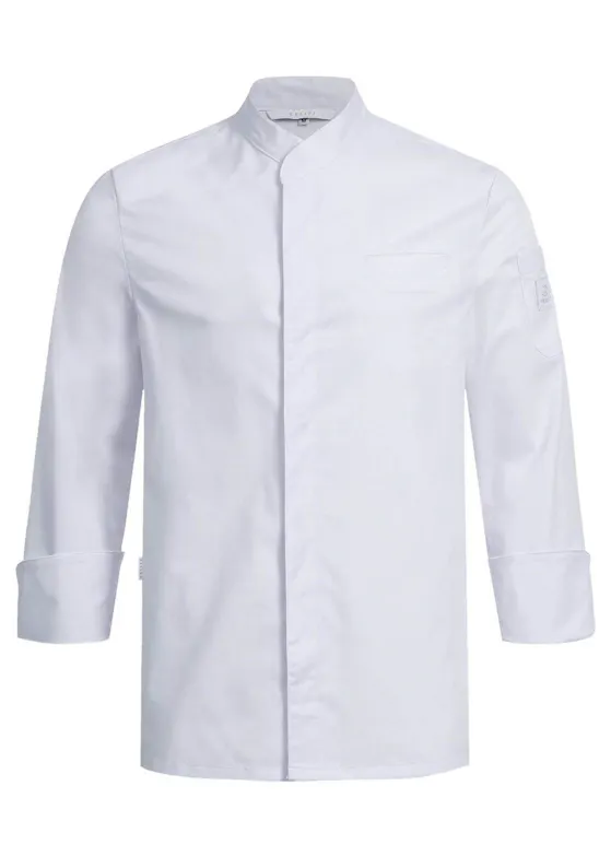 Greiff Herren-Kochjacke, verdeckte Knopfleiste - 5569