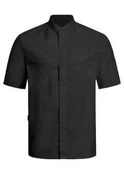 Greiff 5573 Koksbuis Korte Mouwen Blinde Knoopsluiting Fairtrade Gastro