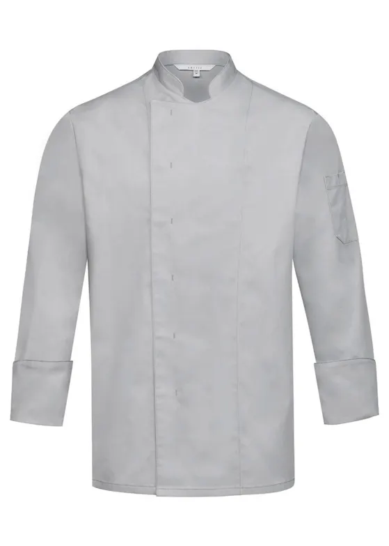 Greiff Herren-Kochjacke, verdeckte Druckknöpfe - 5580