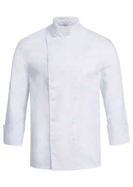 Greiff Herren-Kochjacke, verdeckte Druckknöpfe - 5580