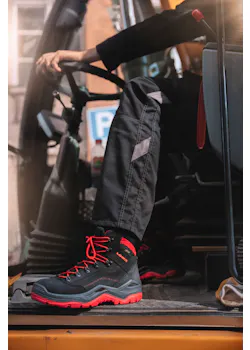 Lowa Renegade Work GTX Red Mid S3 CI miniatuur