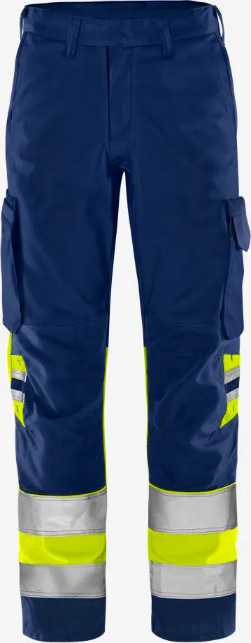 Hi-Vis Geel/Marineblauw