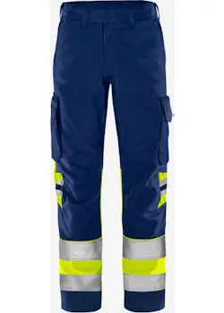 Fristads Trofta High Vis Green broek klasse 1 2668 GPLU miniatuur