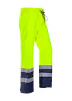 High Vis Geel/Marineblauw