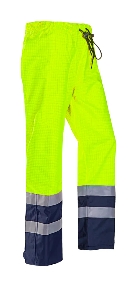 High Vis Gelb/Marineblau