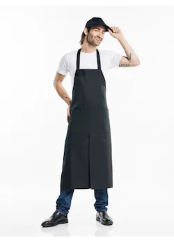Chaud Devant 4-Pockets Zwart Schürze Vorschaubild