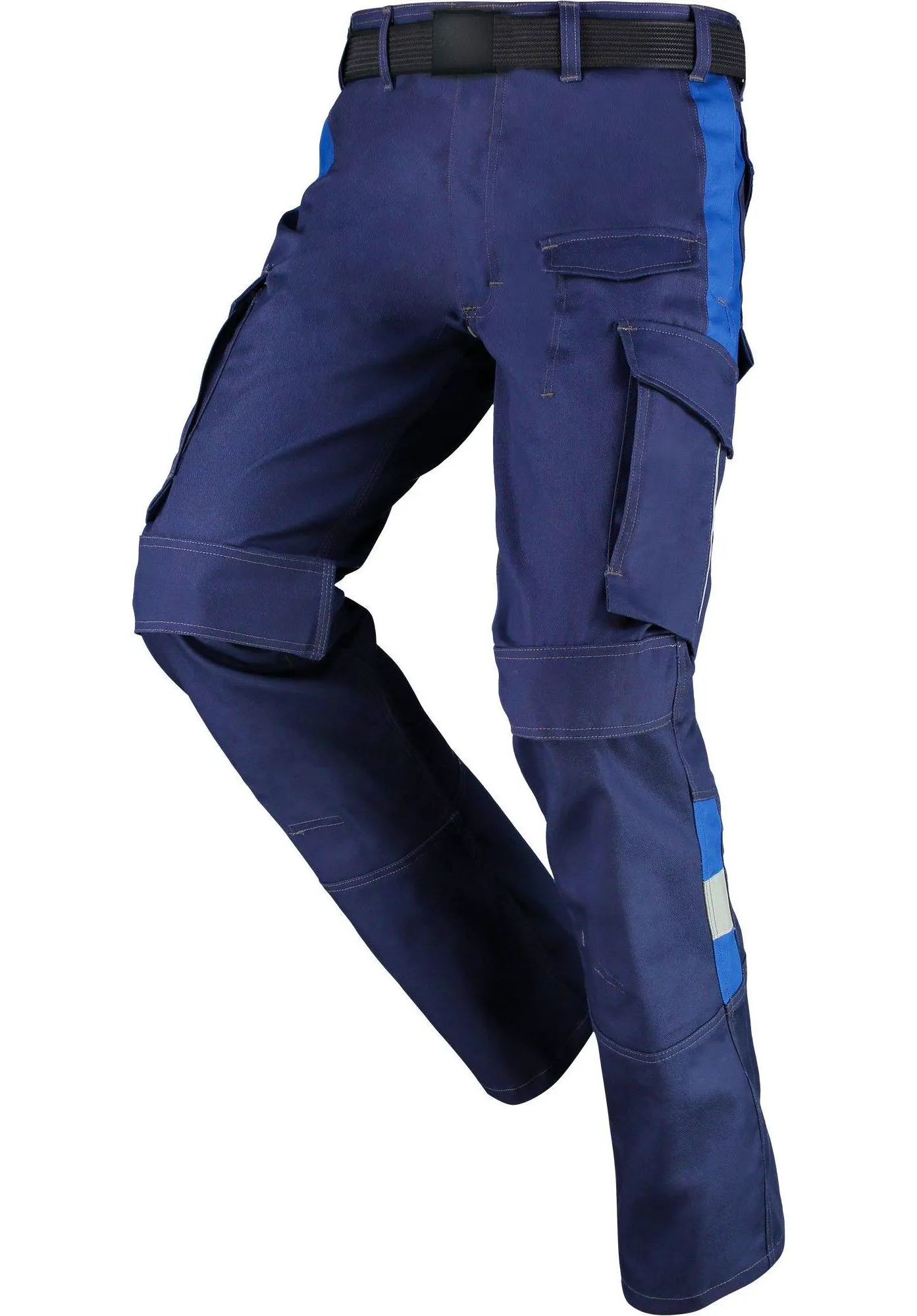 Donkerblauw/korenblauw