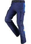 Donkerblauw/korenblauw