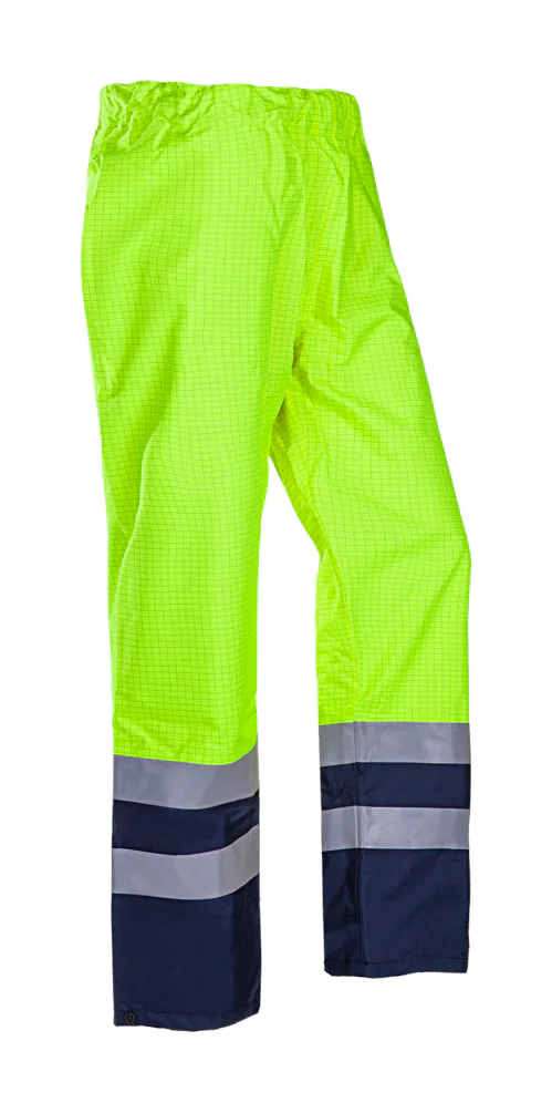 High Vis Gelb/Marineblau