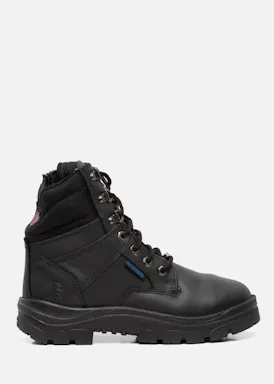 Steel Blue Southern Cross ZIP Black MET Ladies Adies TPU S3 Black