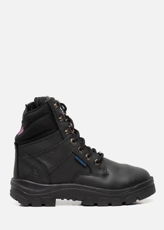 Steel Blue Southern Cross ZIP Black MET Ladies Adies TPU S3 Black