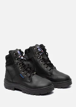 Steel Blue Southern Cross ZIP Black MET Ladies Adies TPU S3 Black miniatuur