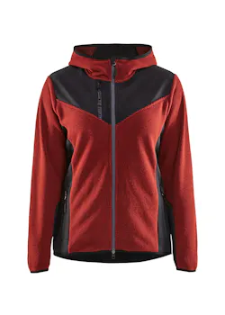 Blåkläder 5941 Gebreid Damesjack met Softshell