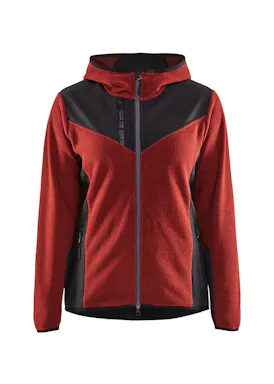 Blåkläder 5941 Gebreid Damesjack met Softshell