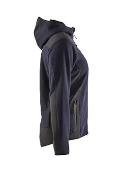 Blåkläder 5941 Gebreid Damesjack met Softshell miniatuur