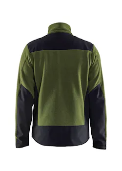 Blåkläder 5942 Gebreid Vest met Softshell miniatuur