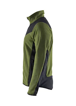 Blåkläder 5942 Gebreid Vest met Softshell miniatuur