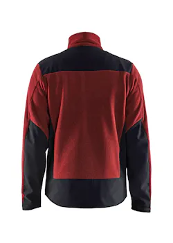 Blåkläder 5942 Gebreid Vest met Softshell miniatuur