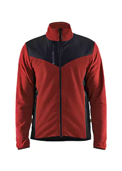 Blåkläder 5942 Gebreid Vest met Softshell miniatuur