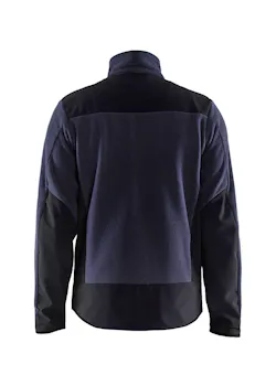 Blåkläder 5942 Gebreid Vest met Softshell miniatuur