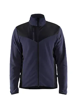 Blåkläder 5942 Gebreid Vest met Softshell miniatuur